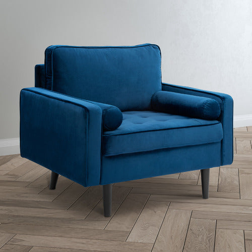 STOCKHOLM VELVET ARMCHAIR