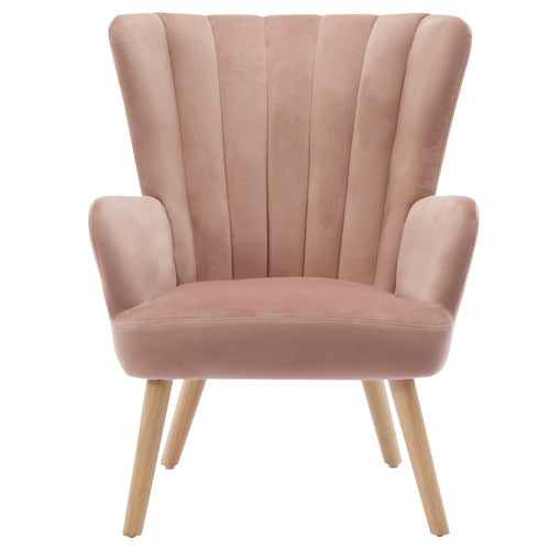 CASSINGTON HOME ELYSE VELVET ARMCHAIR