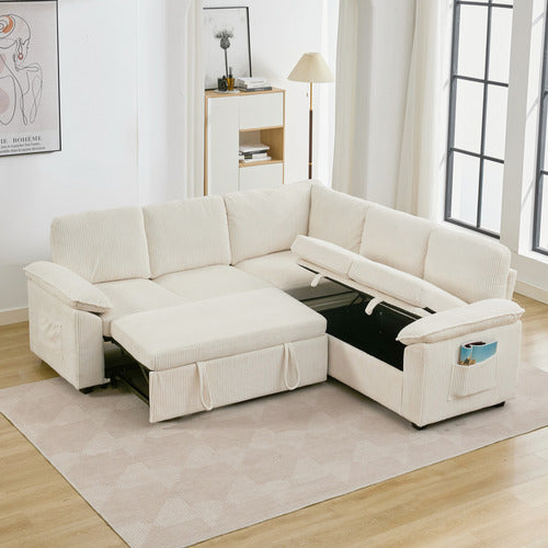 CASSINGTON HOME EVIANA 5 SEATER SINGLE MODULAR SOFA BED