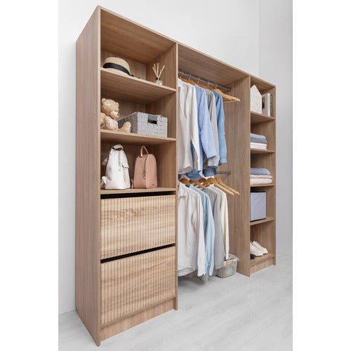 CAPEVIEW INTERIORS BASEL FLUTED BUILT-IN WARDROBE