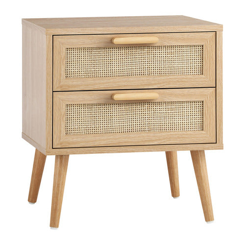 LIVING FUSION HOLLY 2 DRAWER BEDSIDE TABLES (SET OF 2)