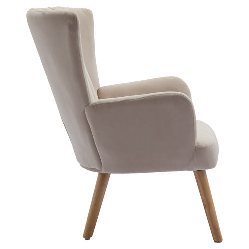 CASSINGTON HOME ELYSE VELVET ARMCHAIR