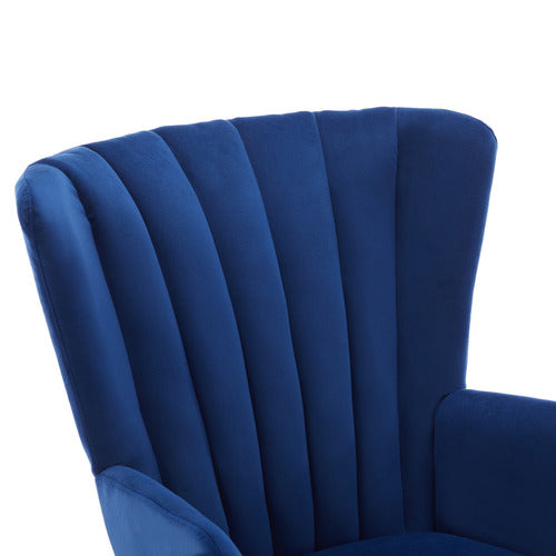 CASSINGTON HOME ELYSE VELVET ARMCHAIR