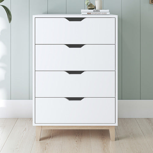 WEST VALLEY INTERIORS MELBA 4 DRAWER CHEST