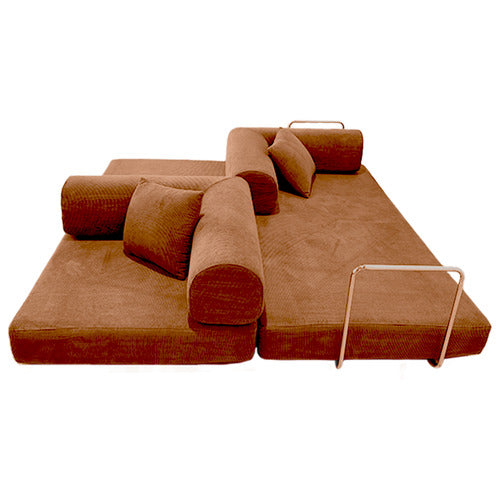 MIKASA FURNITURE KIRAN 3 SEATER DOUBLE CORDUROY SOFA BED