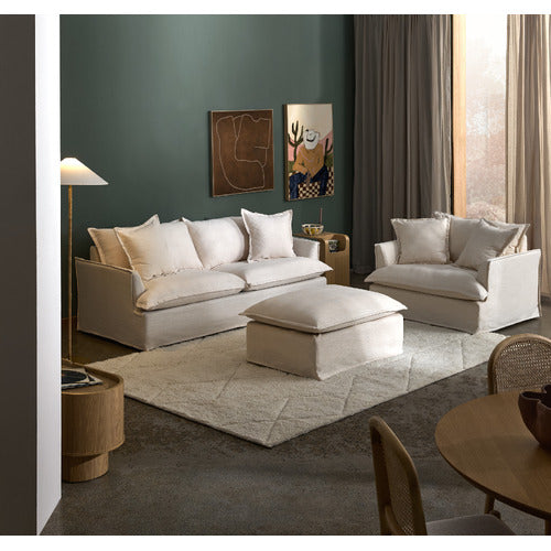 SOFTY PREMIUM OVERSIZED SIIPCOVER ARMCHAIR