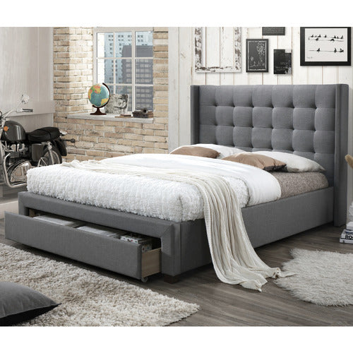 WESTERN DESIGNS ATLANTA QUEEN BED & MATTRESS