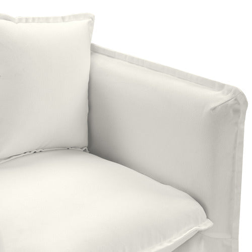 MONTAUK UPHOLSTERED SLIPCOVER ARMCHAIR