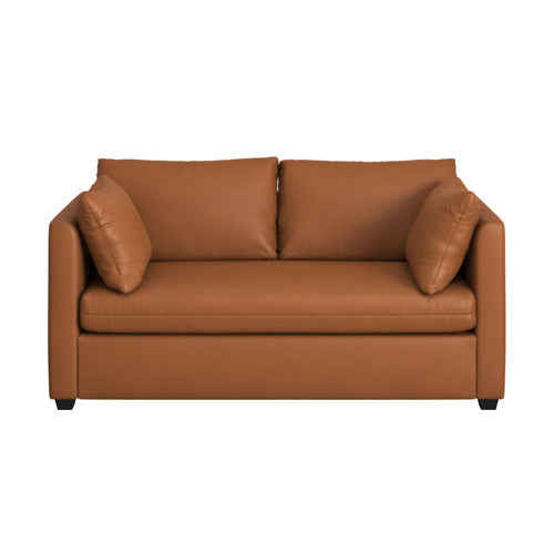 ARMADA COMMERCIAL LOTTE 2.5 SEATER FAUX LEATHER SOFA BED