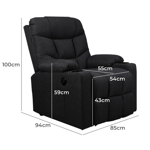 OAKLEIGH HOME CALVERT POWER LIFT RECLINER CHAIR