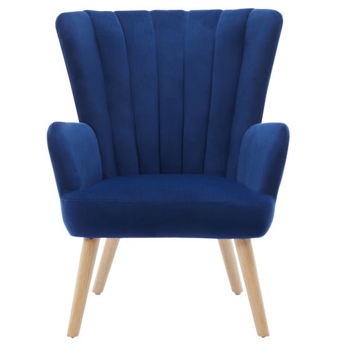 CASSINGTON HOME ELYSE VELVET ARMCHAIR