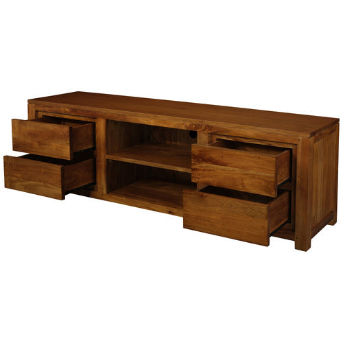 LA VERDE LUNA AMSTERDAM 4 DRAWER ENTERTAINMENT UNIT