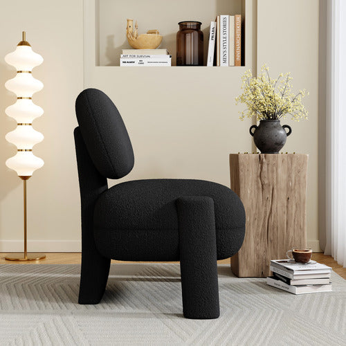 EVER DREAMING LIVING ASSIA UPHOLSTERED ACCENT CHAIR