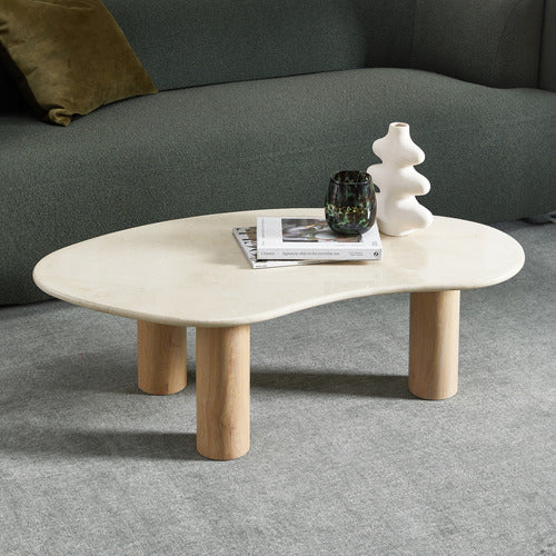 IGGY IRREGULAR MARBLE COFFEE TABLE