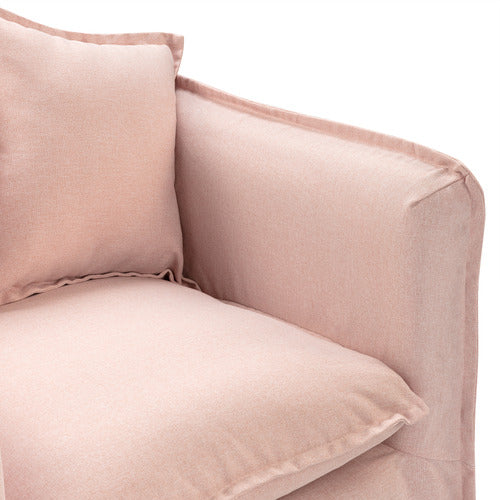 MONTAUK UPHOLSTERED SLIPCOVER ARMCHAIR