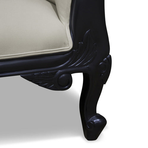 CARRINGTON FURNITURE CLASSIC FRENCH CHAISE SOFA