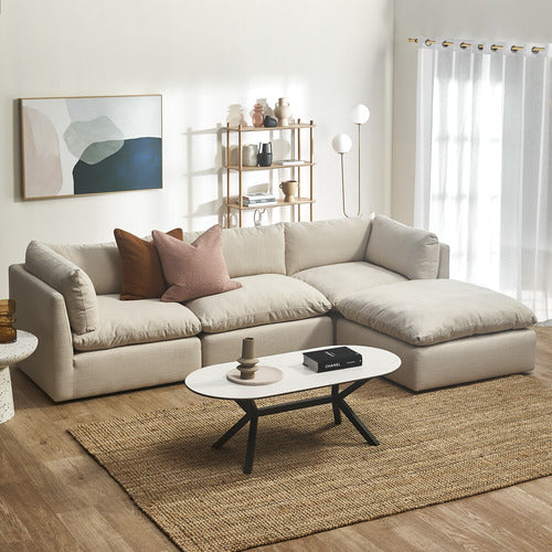 MARTINE UPHOLSTERED ARMLESS CHAIR