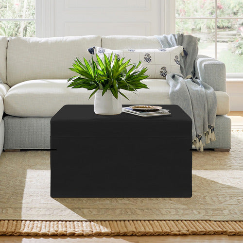 DECOR TRADERS FOLDLUX CONVERTIBLE OTTOMAN SOFA BED WITH SLIPCOVER