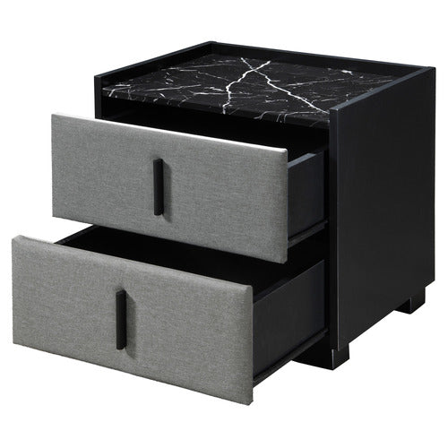 WESTERN DESIGNS SPRING 2 DRAWER BEDSIDE TABLE