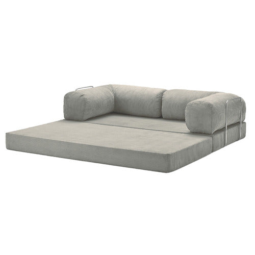 MIKASA FURNITURE KIRAN 3 SEATER DOUBLE CORDUROY SOFA BED