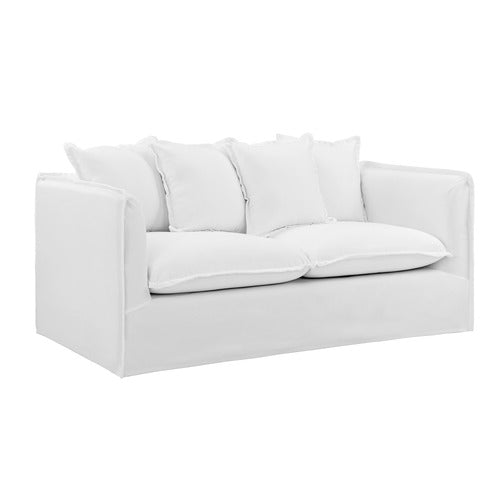 MONTAUK 2 SEATER UPHOLSTERED SLIPCOVER SOFA