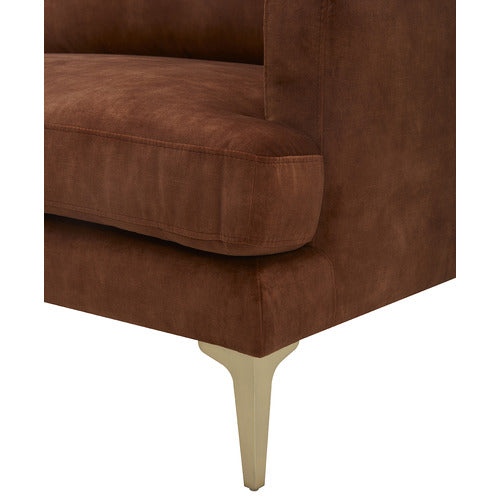 DARYA 3 SEATER VELVET SOFA