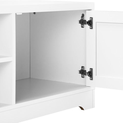 LIVING FUSION WHITE AURORA ENTERTAINMENT UNIT
