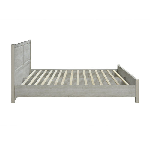 SOUTHERN STYLERS WHITE ASH ALEXA QUEEN BED FRAME
