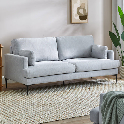 HARRY 3 SEATER UPHOLSTERED SOFA