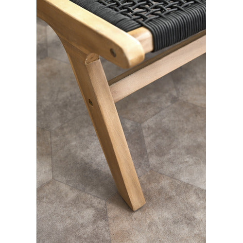 HARBOUR ACACIA WOOD OUTDOOR LOUNGE CHAIR