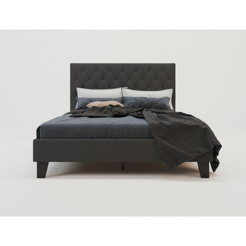 RAWSON & CO OXFORD CHARCOAL DOUBLE BED FRAME