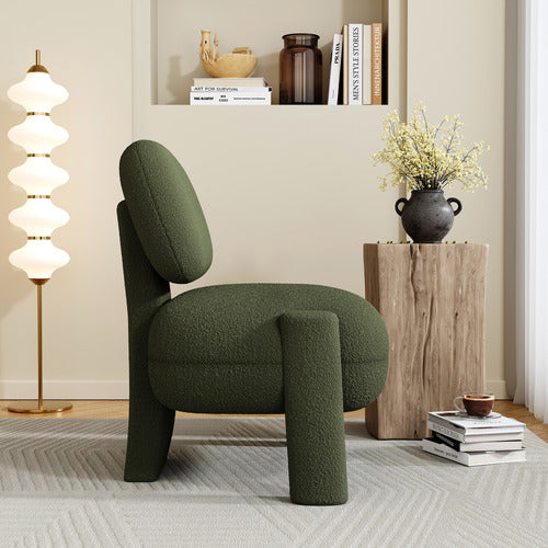 EVER DREAMING LIVING ASSIA UPHOLSTERED ACCENT CHAIR