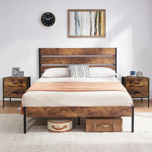 HOXTON ROOM VIKTOR 2 DRAWER BEDSIDE TABLE