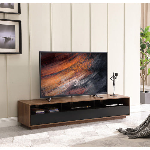MONUMENT FURNITURE 180CM MODERN LOWLINE ENTERTAINMENT UNIT