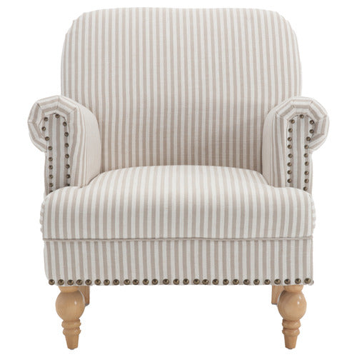 CASSINGTON HOME DARVIN STRIPE ARMCHAIR
