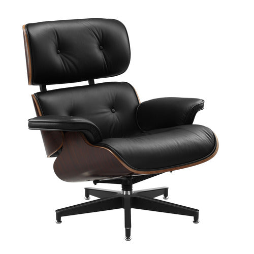 MILAN DIRECT EAMES PREMIUM REPLICA LOUNGE CHAIR & OTTOMAN