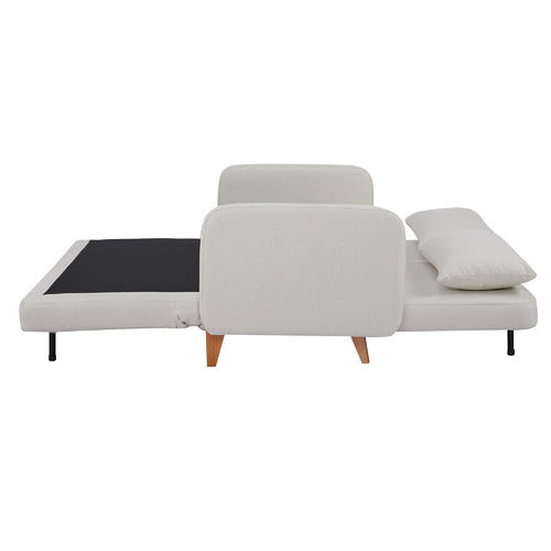 PALMGROVE LANE BEIGE LIAM 2 SEATER SOFA BED