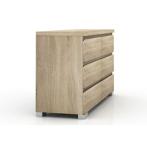 WEST VALLEY INTERIORS PIPER 6 DRAWER CHEST