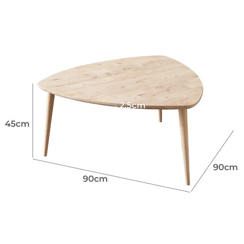 MAJA ANSEL DESIGN NATHAN RUBBERWOOD COFFEE TABLE