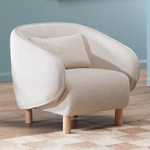 EDIE BOUCLE ARMCHAIR