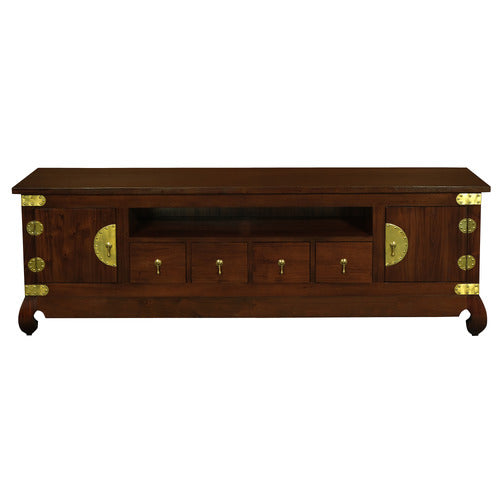 LA VERDE 190CM VINTAGE STYLE CHINESE ENTERTAINMENT UNIT