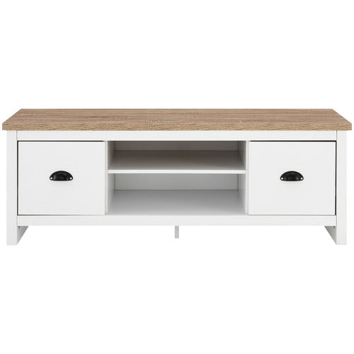 CORE LIVING WHITE & NATURAL EAST HASTINGS ENTERTAINMENT UNIT