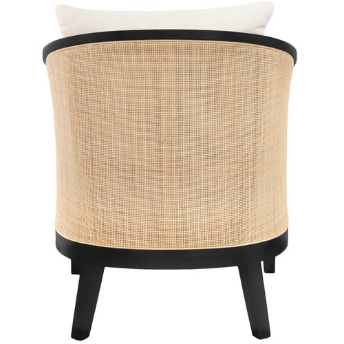 HYDE PARK HOME LENYLLE OAK WOOD TUB CHAIR