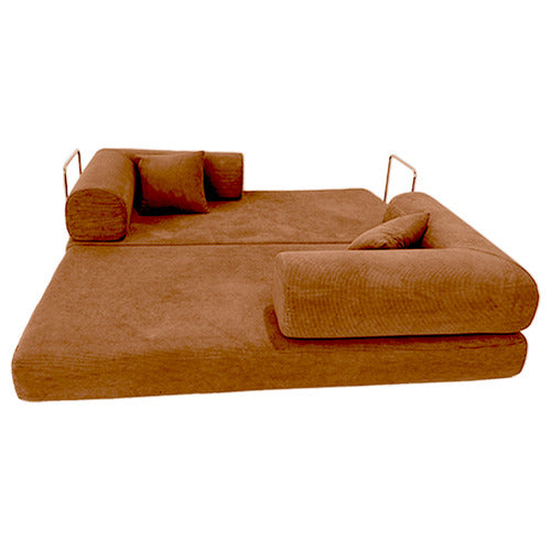 MIKASA FURNITURE KIRAN 3 SEATER DOUBLE CORDUROY SOFA BED