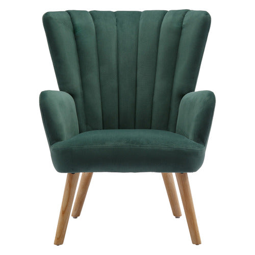 CASSINGTON HOME ELYSE VELVET ARMCHAIR