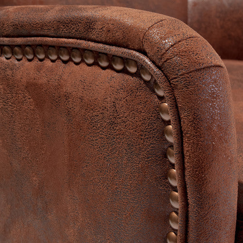 FURNITURE MARKET GENOA RUSTIC ARMCHAIR
