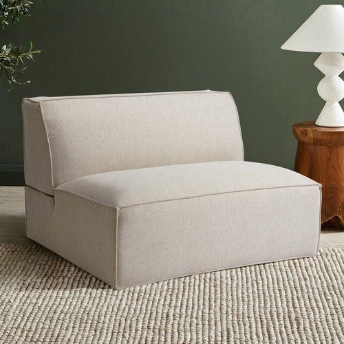 RUSSO OVERSIZED ARMLESS LOUNGE CHAIR