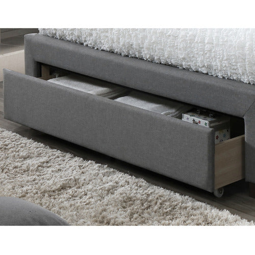 WESTERN DESIGNS ATLANTA QUEEN BED & MATTRESS
