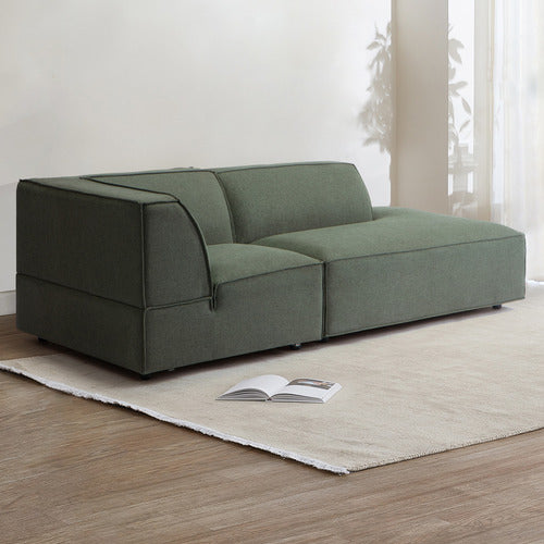 RUSSO UPHOLSTERED CORNER LOUNGE CHAIR