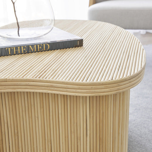 MADDISON LANE PIERRE RATTAN COFFEE TABLE